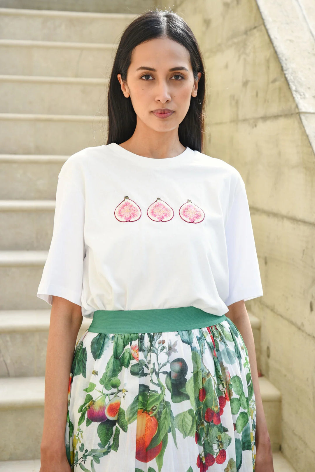 Getting Figgy With It T-Shirt | White