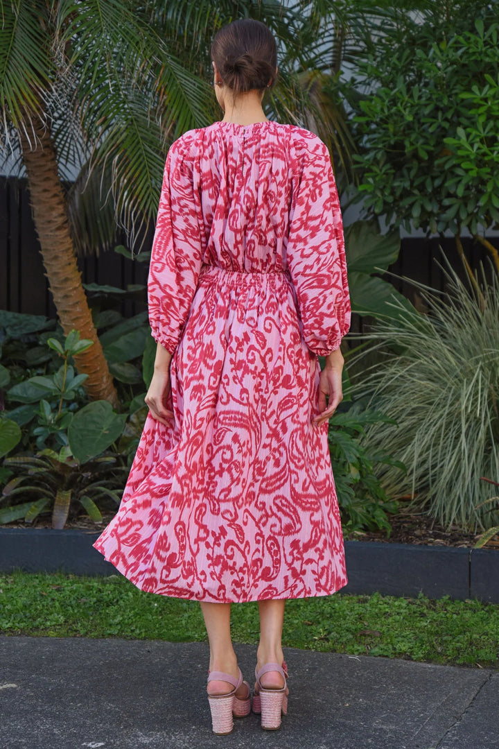 Social Gathering Dress | Pink/Red