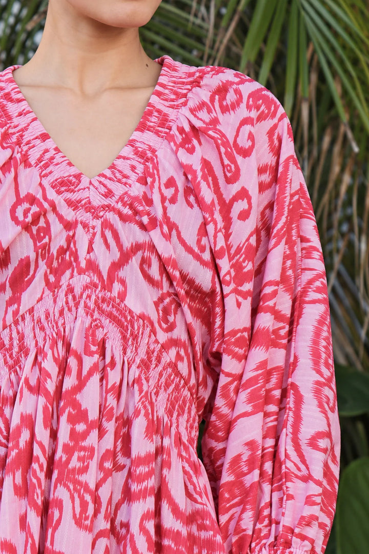 Social Gathering Dress | Pink/Red