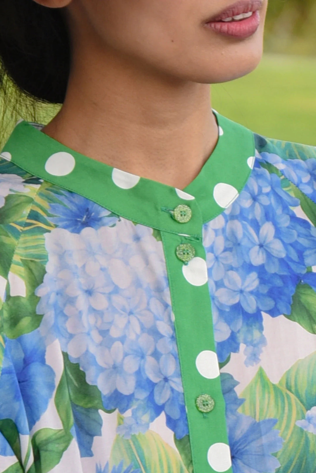 Don't Make Waves Dress | Hydrangea