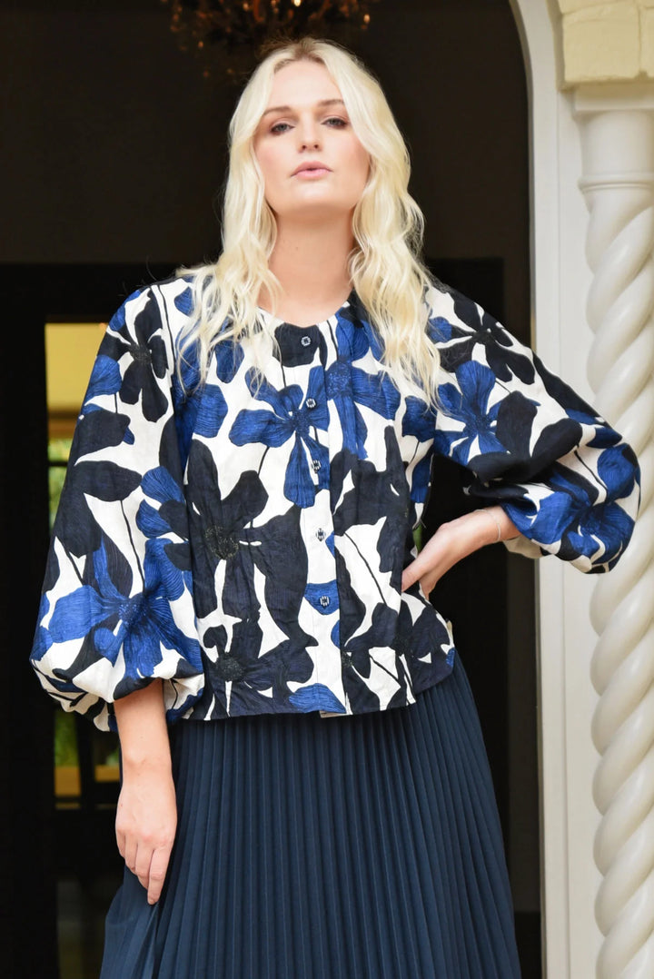Happy To Be Here Shirt | Navy