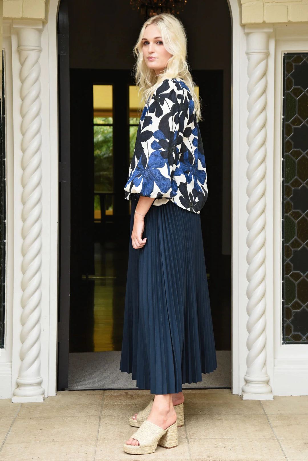 In Skirt Of Time | Navy