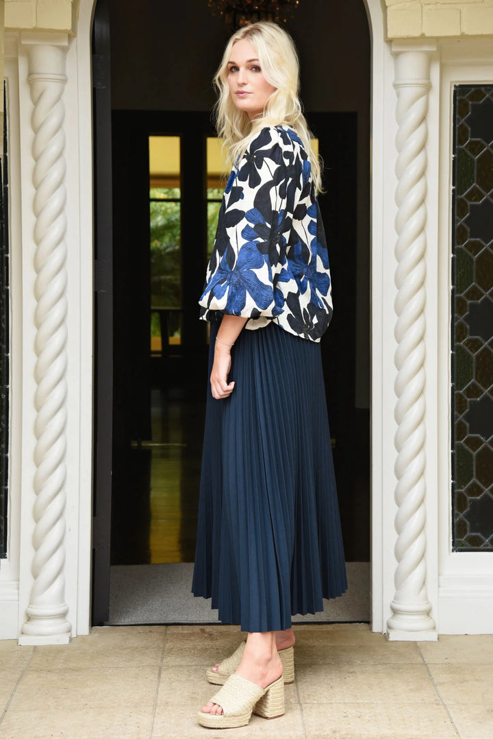 In Skirt Of Time | Navy