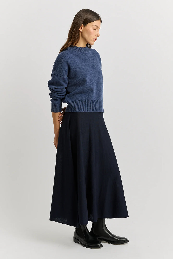 Drop Shoulder Crew | Galaxy