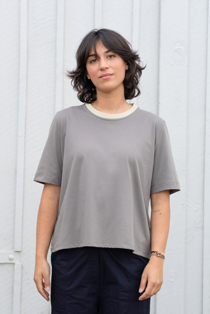 Buddy Tee | Grey Sage