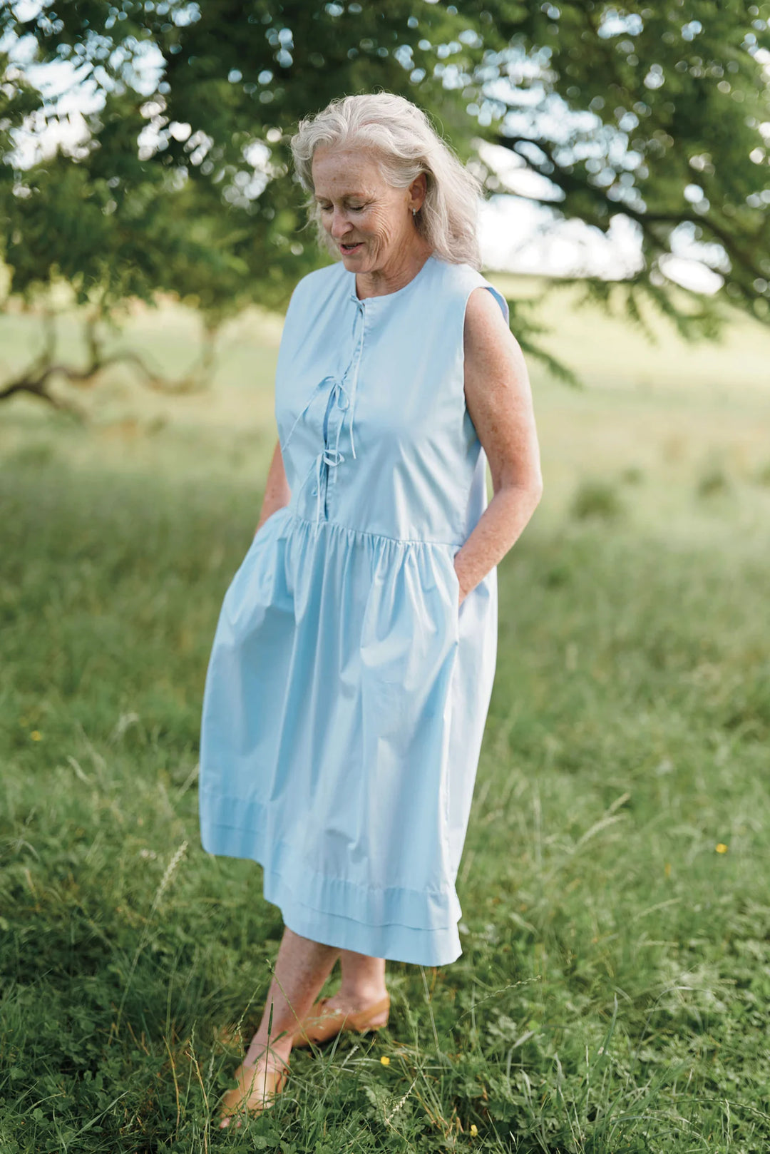 Frankie Dress | Sky Blue