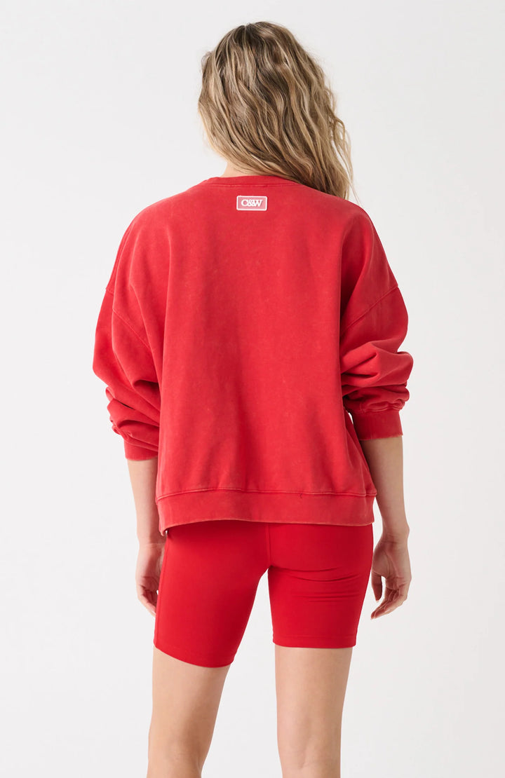 Ada Sweater Slim | Red