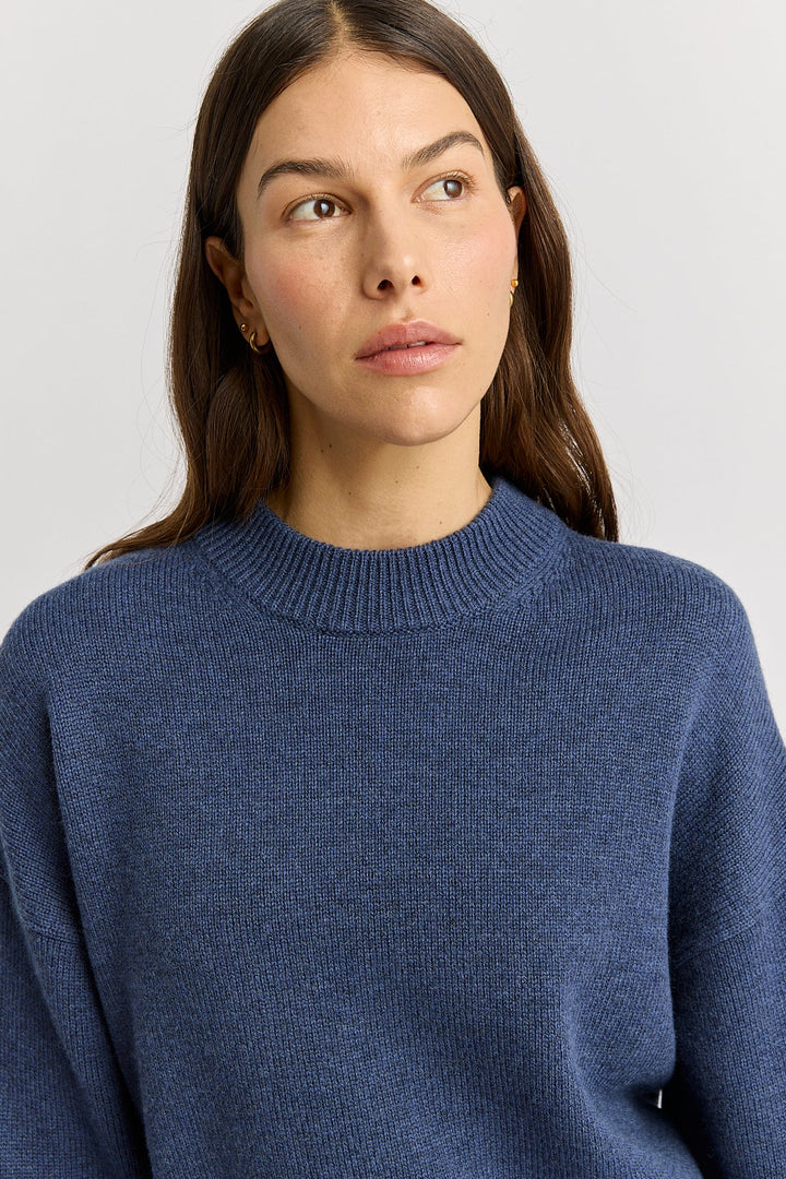 Drop Shoulder Crew | Galaxy