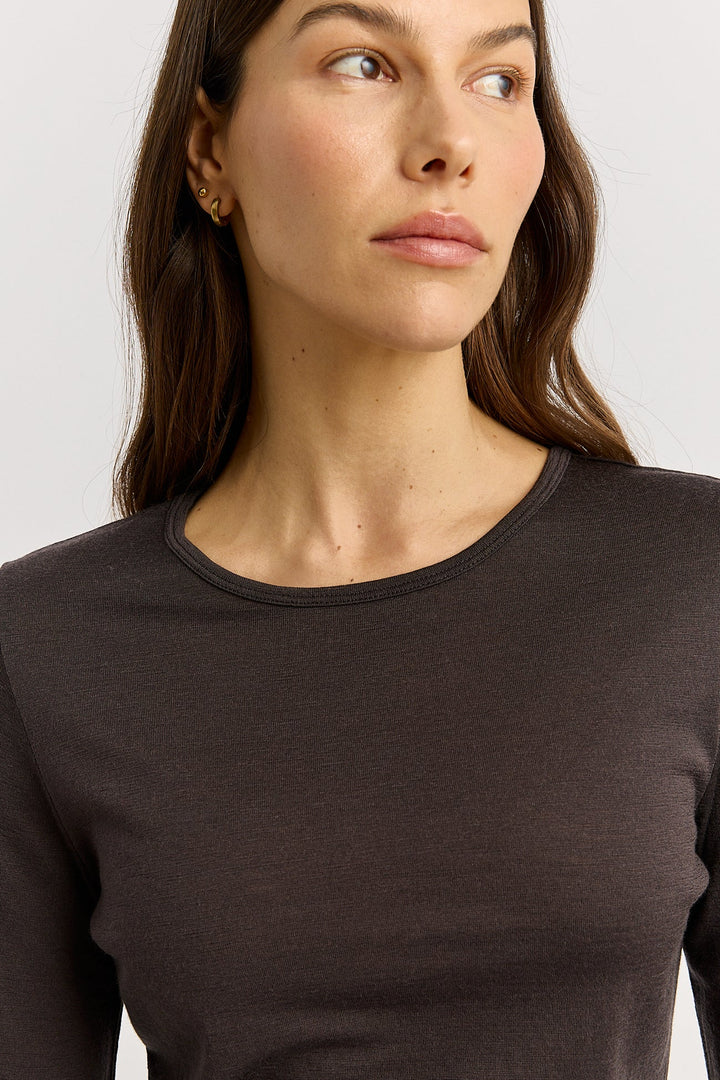 Crew Merino Tee | Date