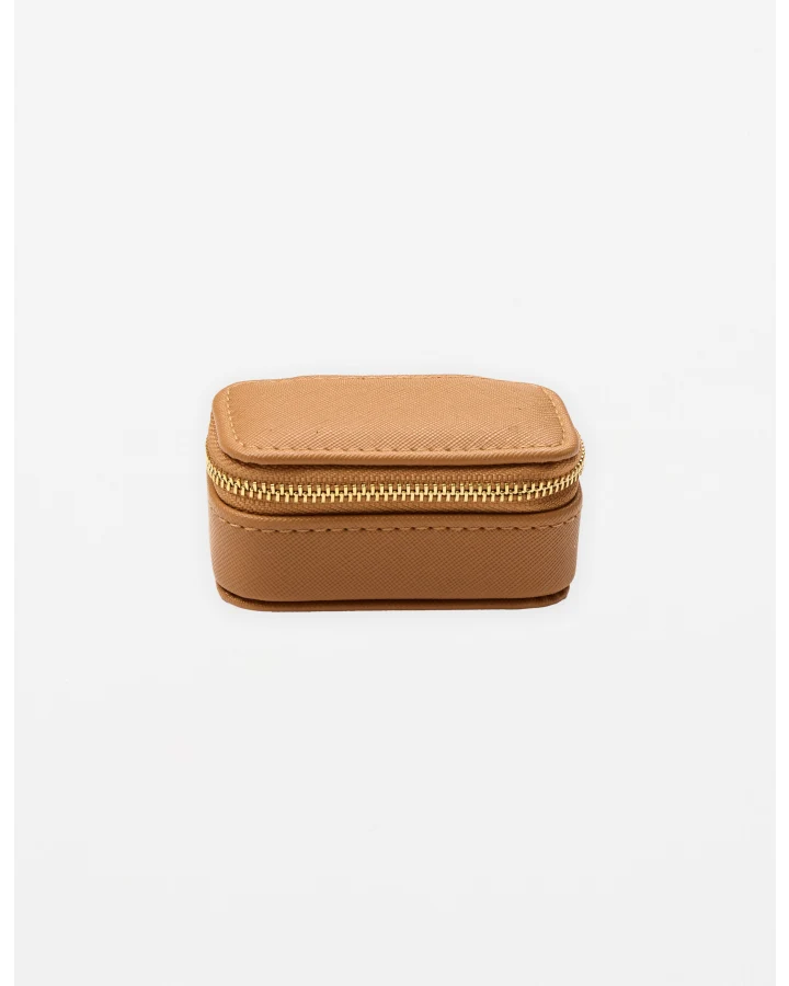 Small Rectangle Jewellery Box | Caramel