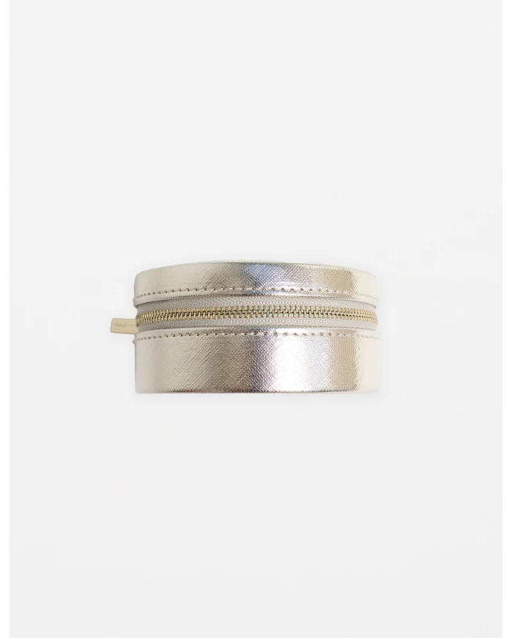 Jewellery Box Large Round | Gold