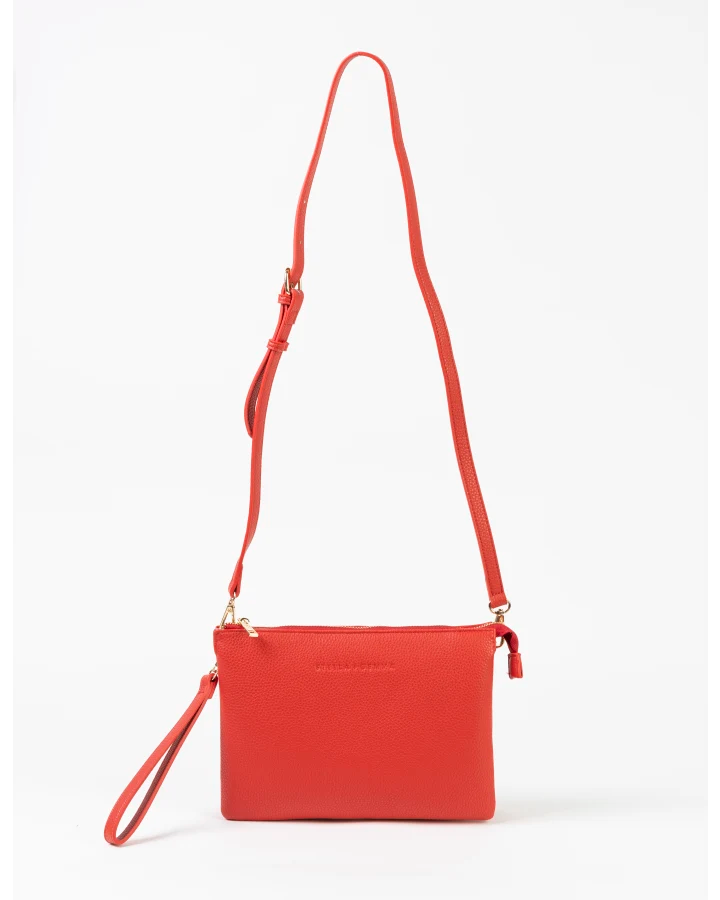 Frankie Multi Pouch Bag | Red Rouge