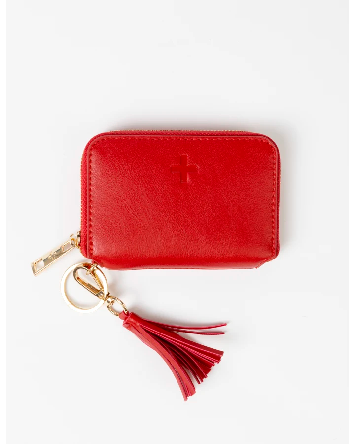 Luxelet Tassle Purse | Red