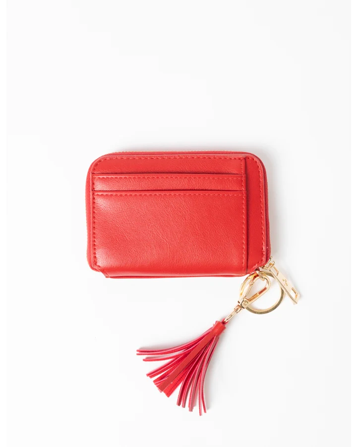 Luxelet Tassle Purse | Red