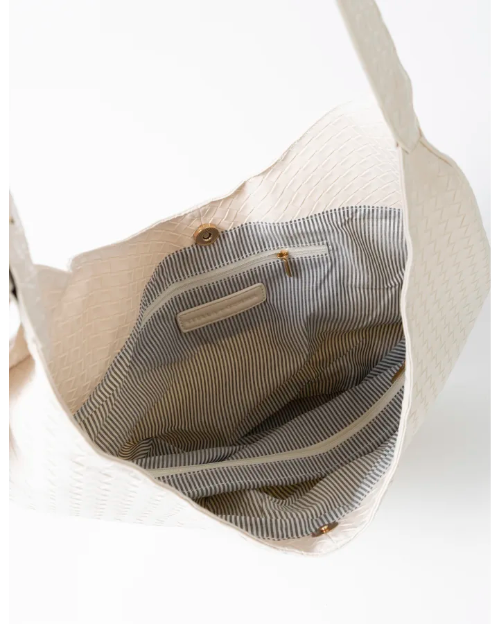 Lennox Woven Bag | Oat