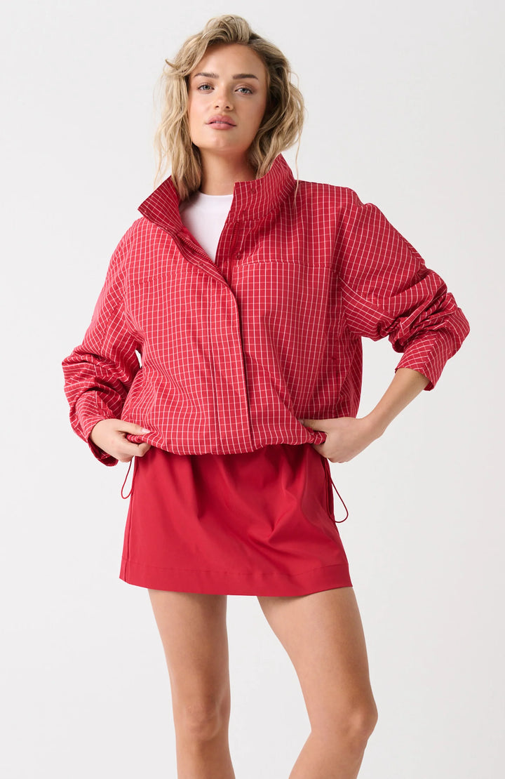 Beau Spray Jacket | Red Check
