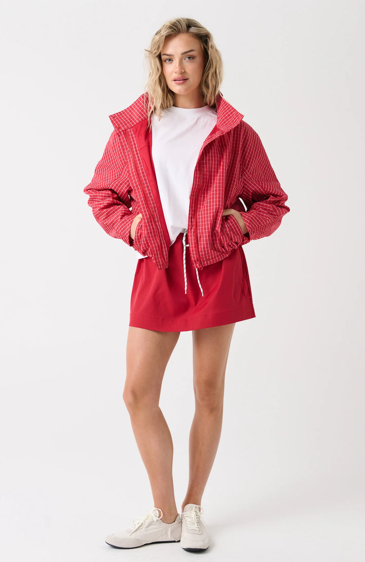 Beau Spray Jacket | Red Check