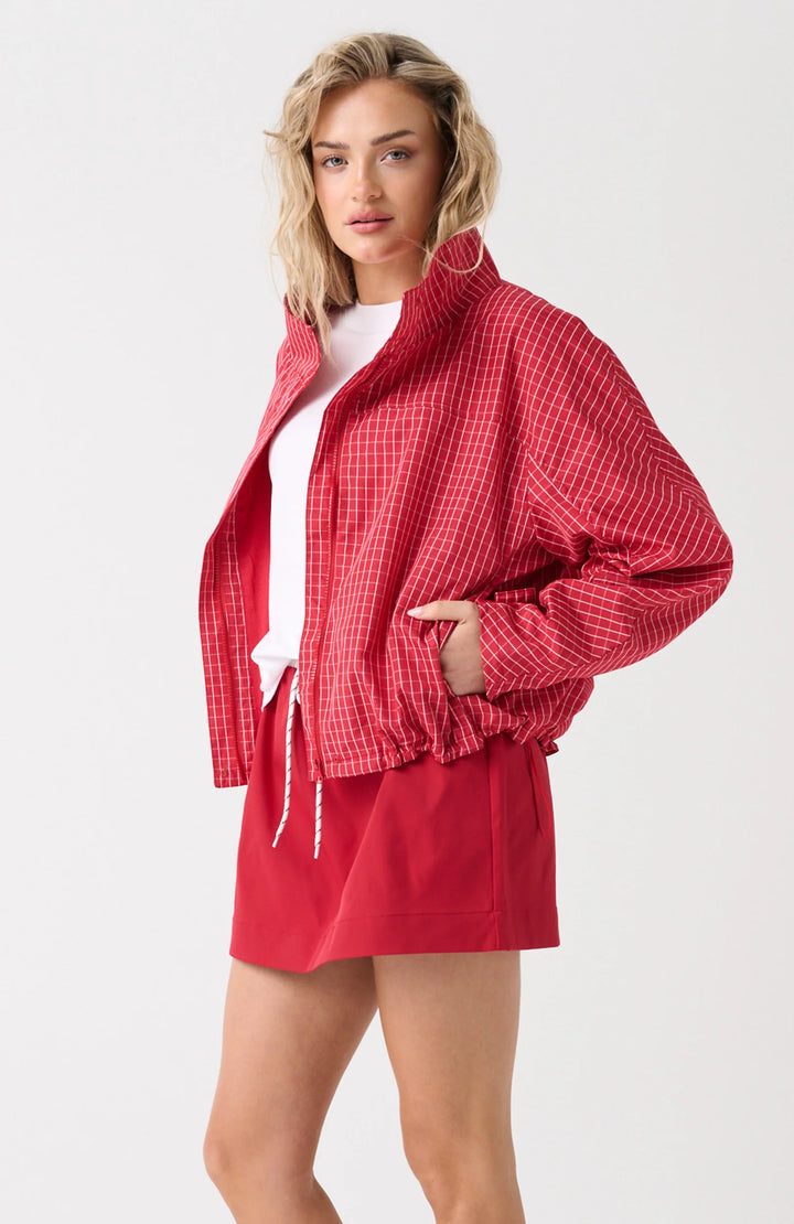 Beau Spray Jacket | Red Check