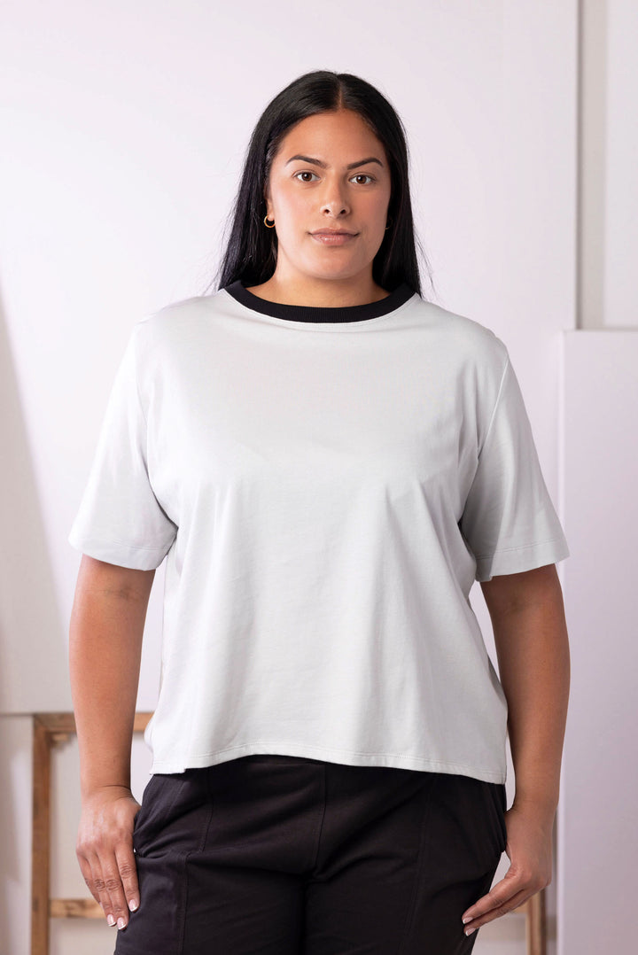Buddy Tee | Pale Grey