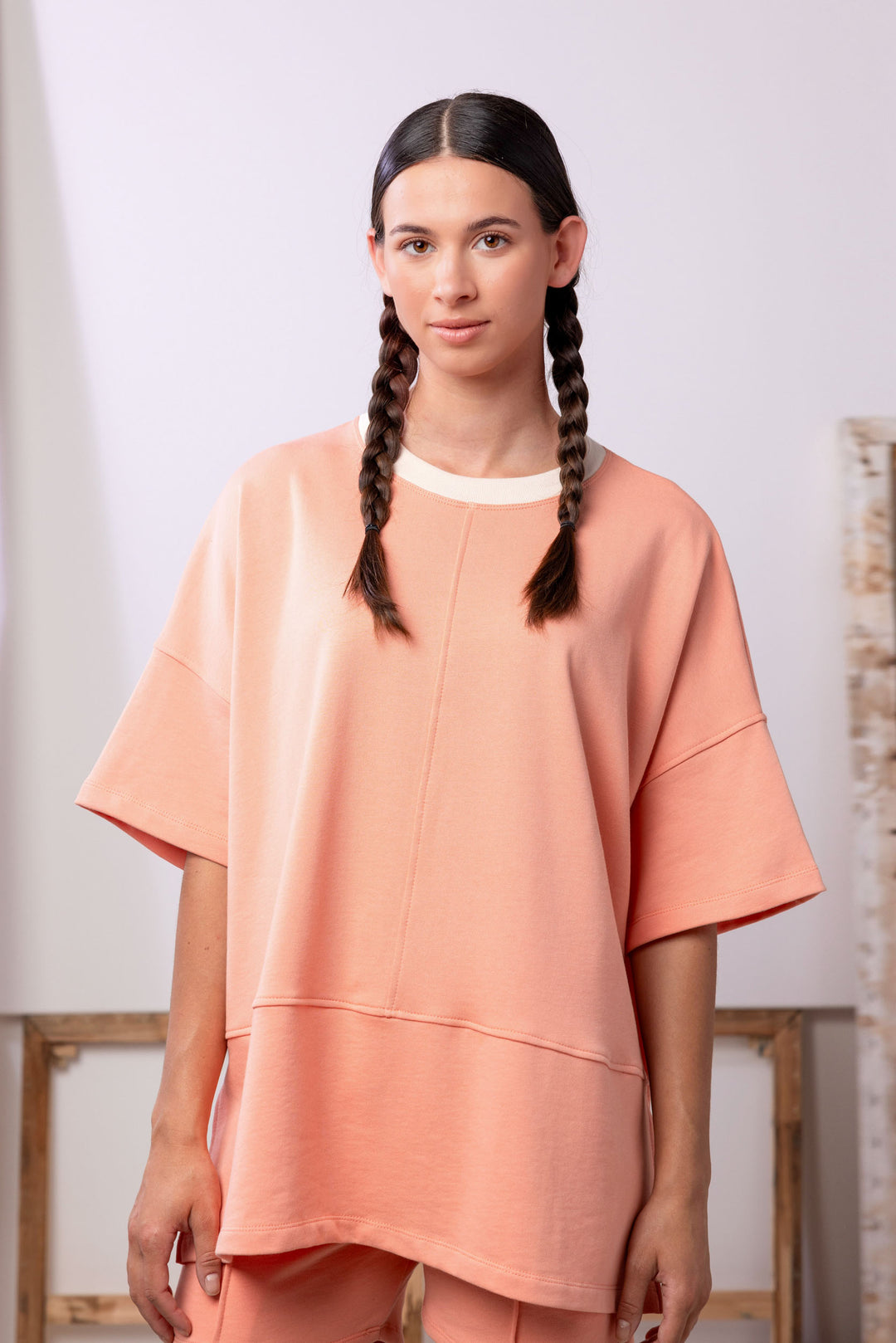 Love Sweatshirt Tee | Peony
