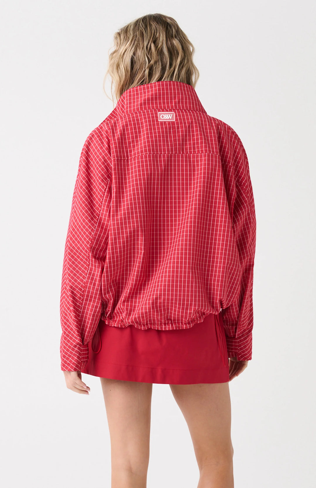 Beau Spray Jacket | Red Check