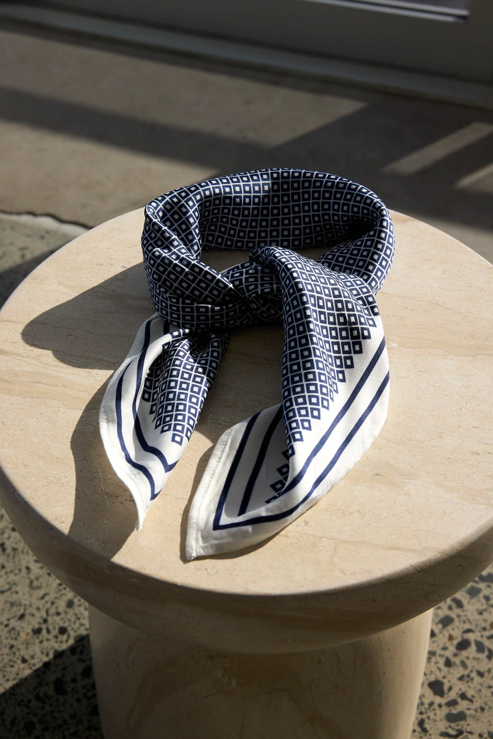 Prism Print Scarf | Ink