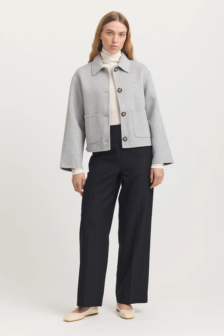 Wool Jacket | Mid Grey