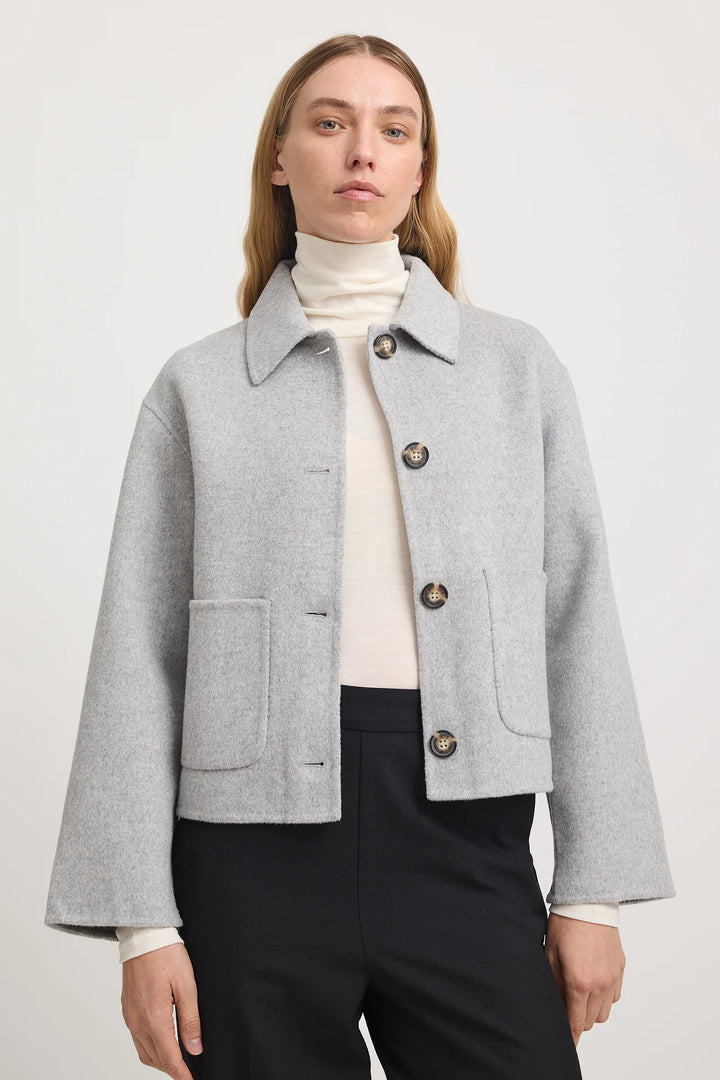 Wool Jacket | Mid Grey