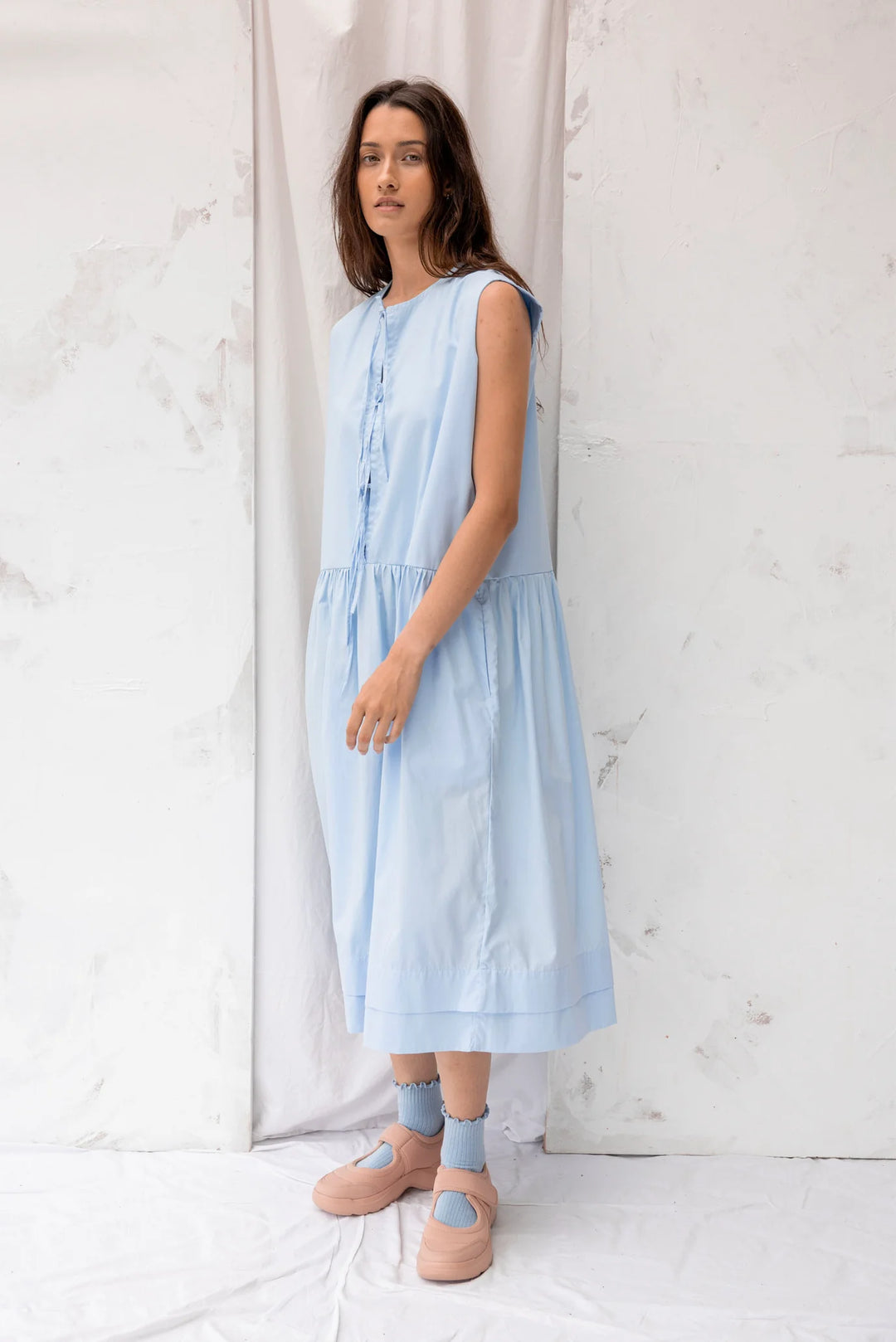 Frankie Dress | Sky Blue