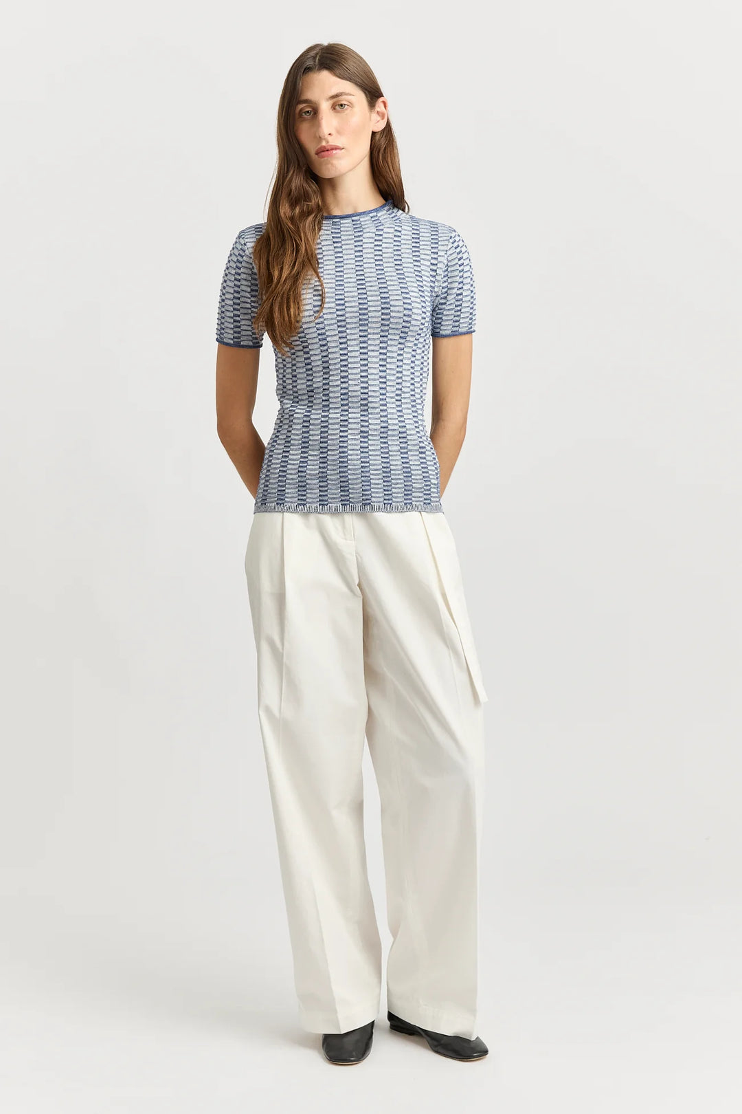 Surface Stitch Top | Marine
