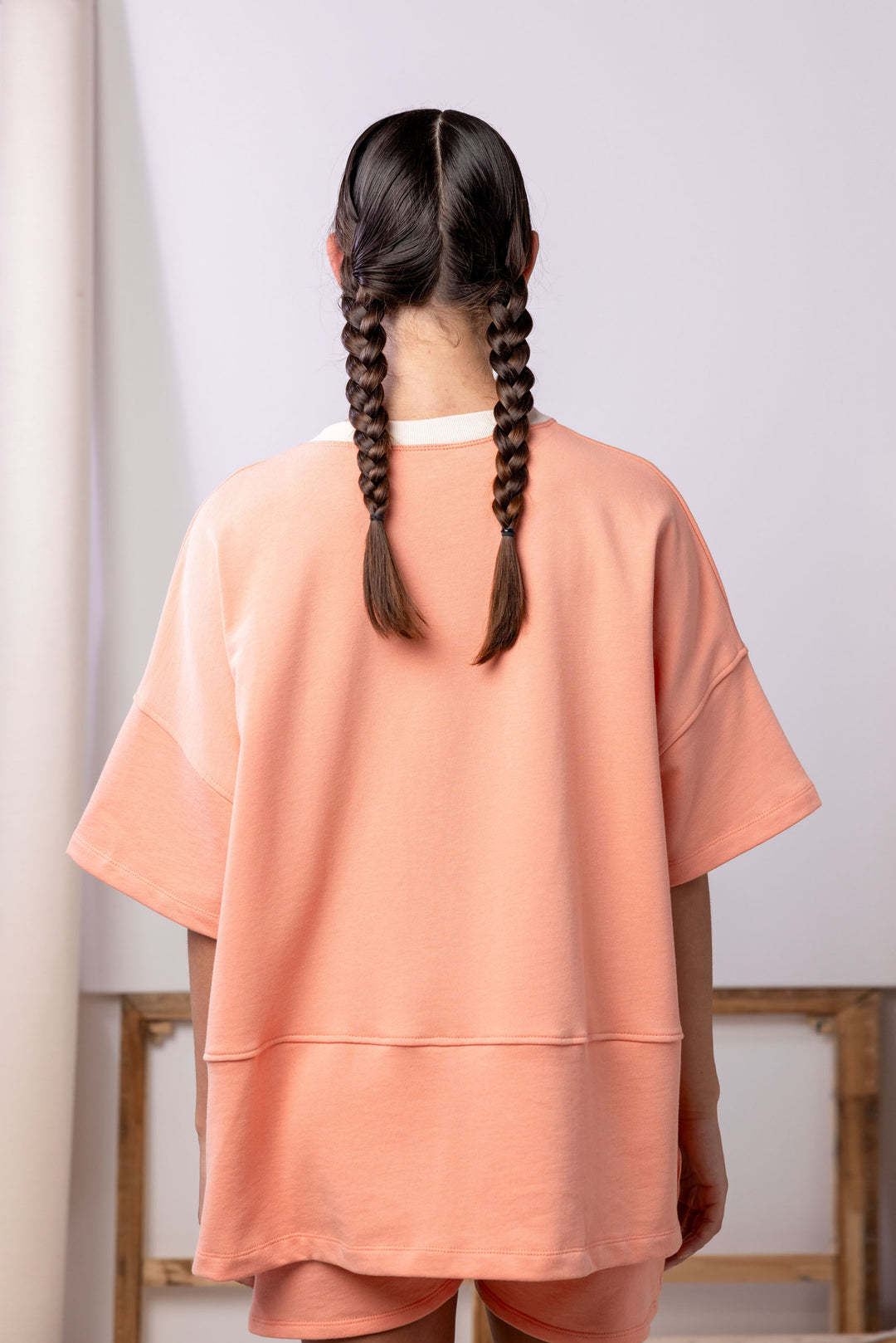 Love Sweatshirt Tee | Peony