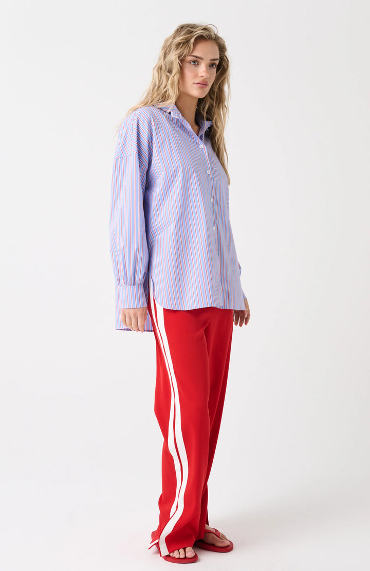 Darby Shirt | Cornflower Stripe