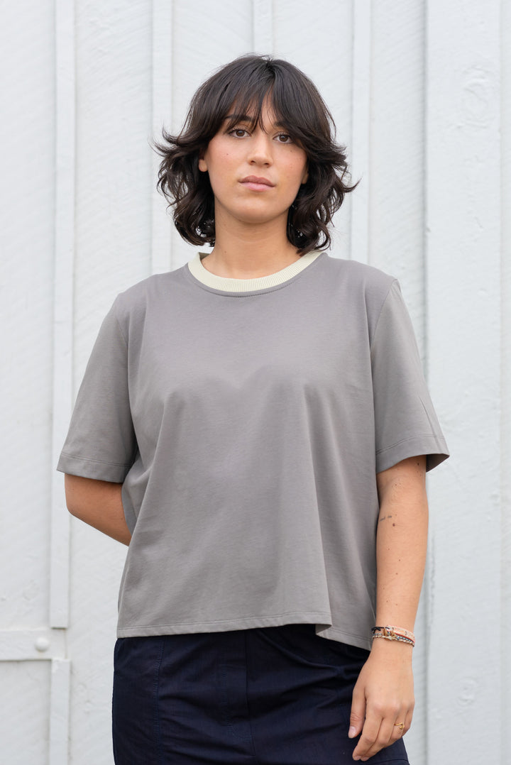 Buddy Tee | Grey Sage
