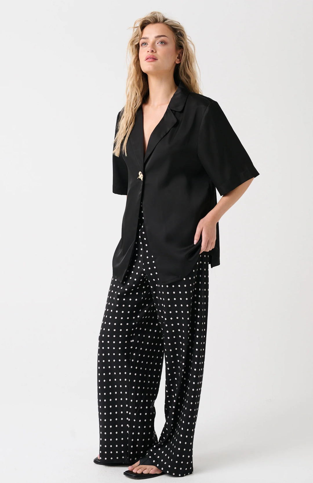 Sable Shirt | Black/Gold