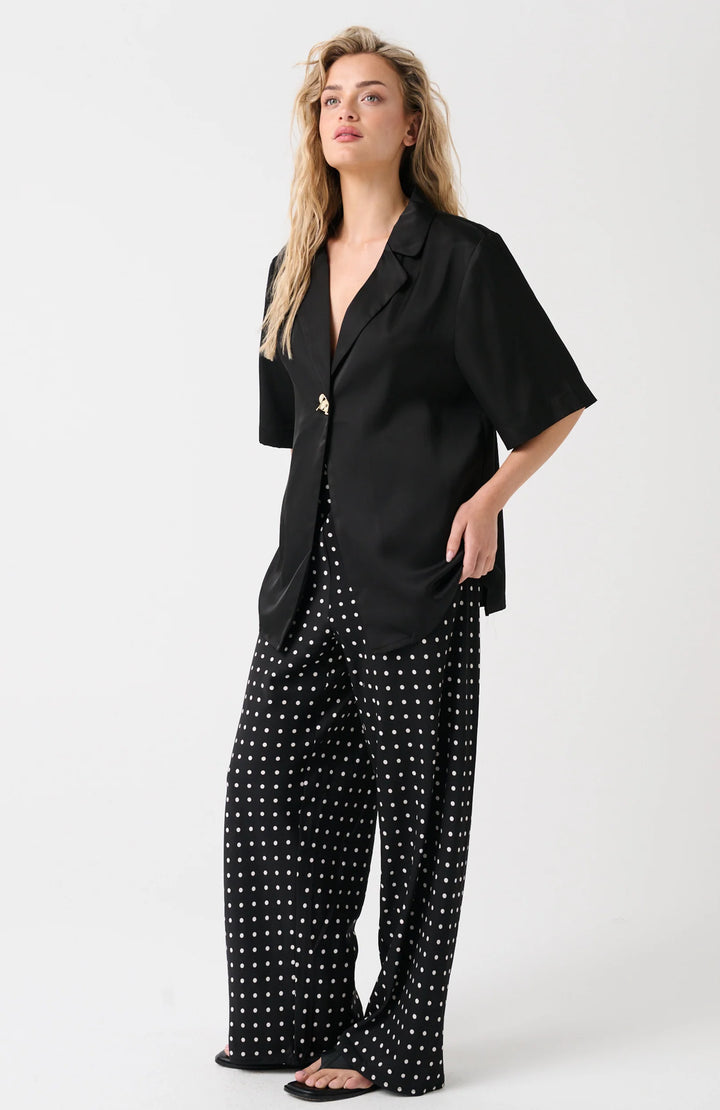 Sable Shirt | Black/Gold