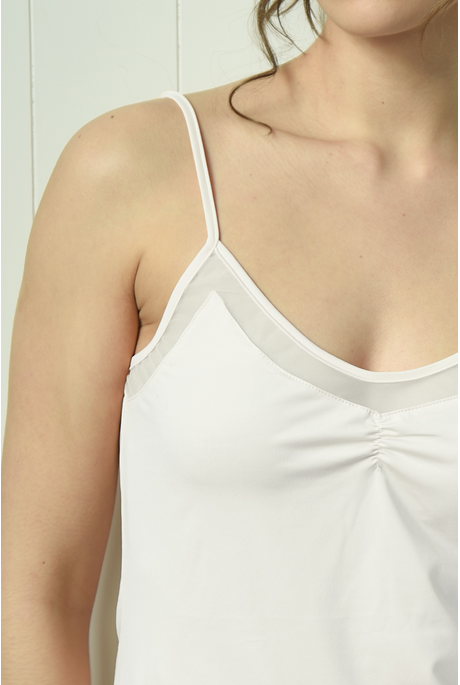 Heart & Camisole | White