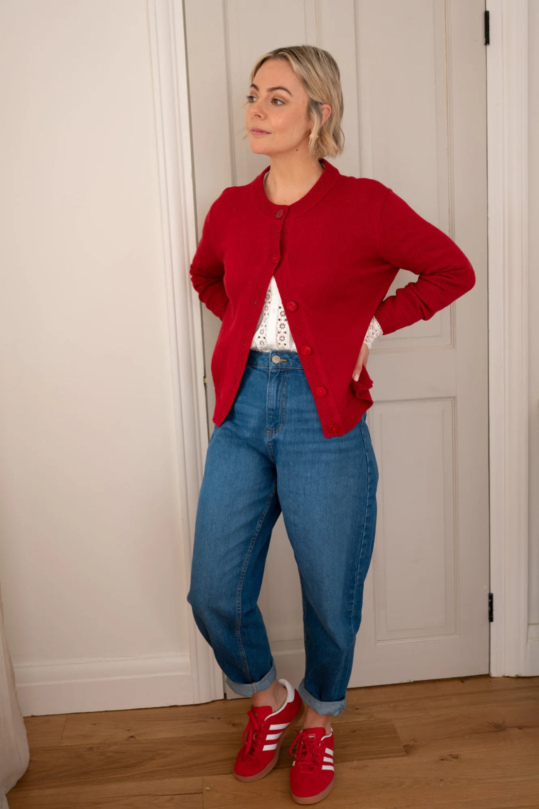 Dunedin Rda Red Ruby Cardigan | Red – Hype Dunedin