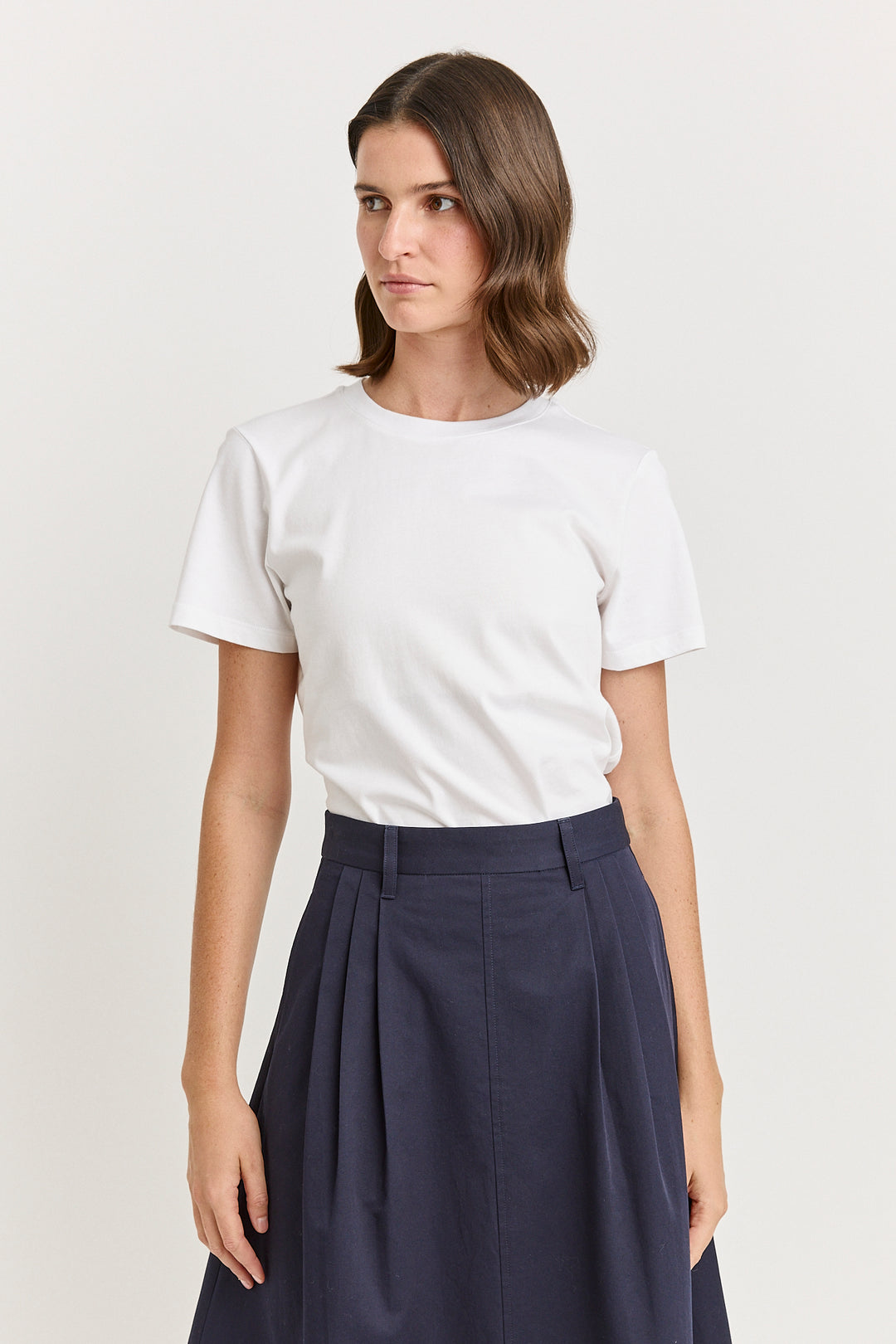 Classic Crew | White