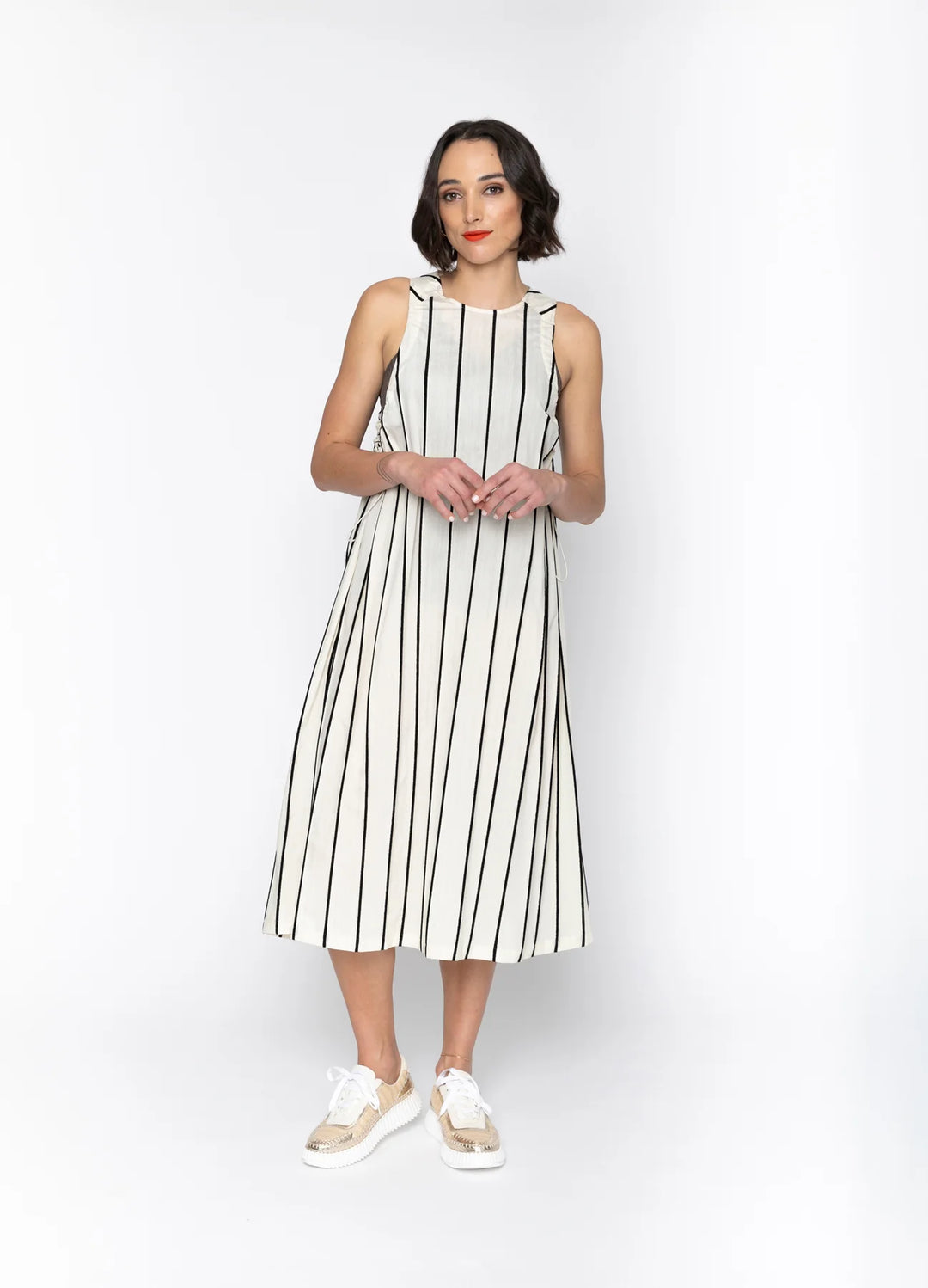 Carla Dress | Stripe