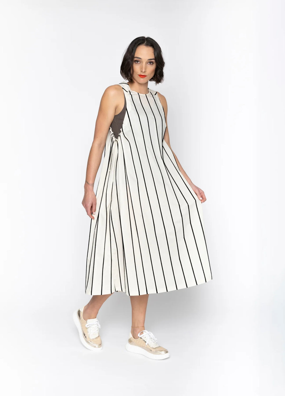 Carla Dress | Stripe