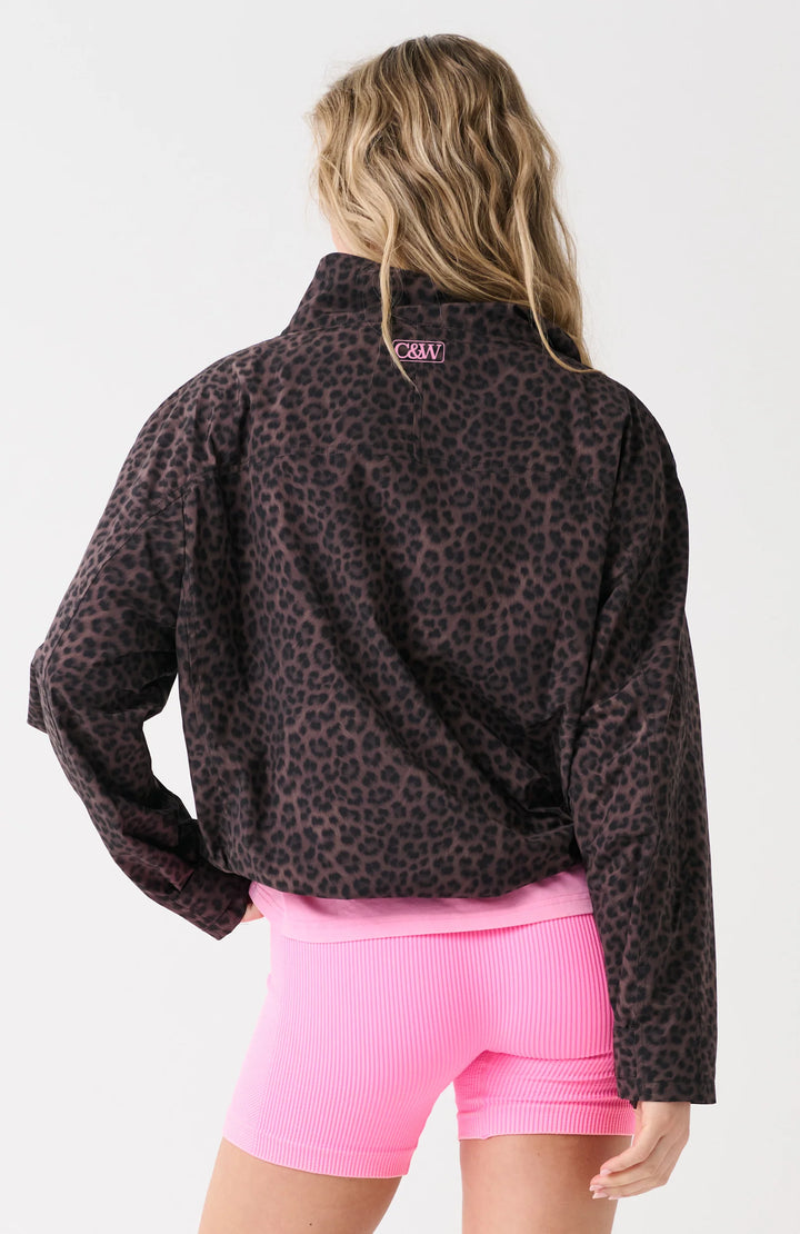 Beau Spray Jacket | Choc Leo