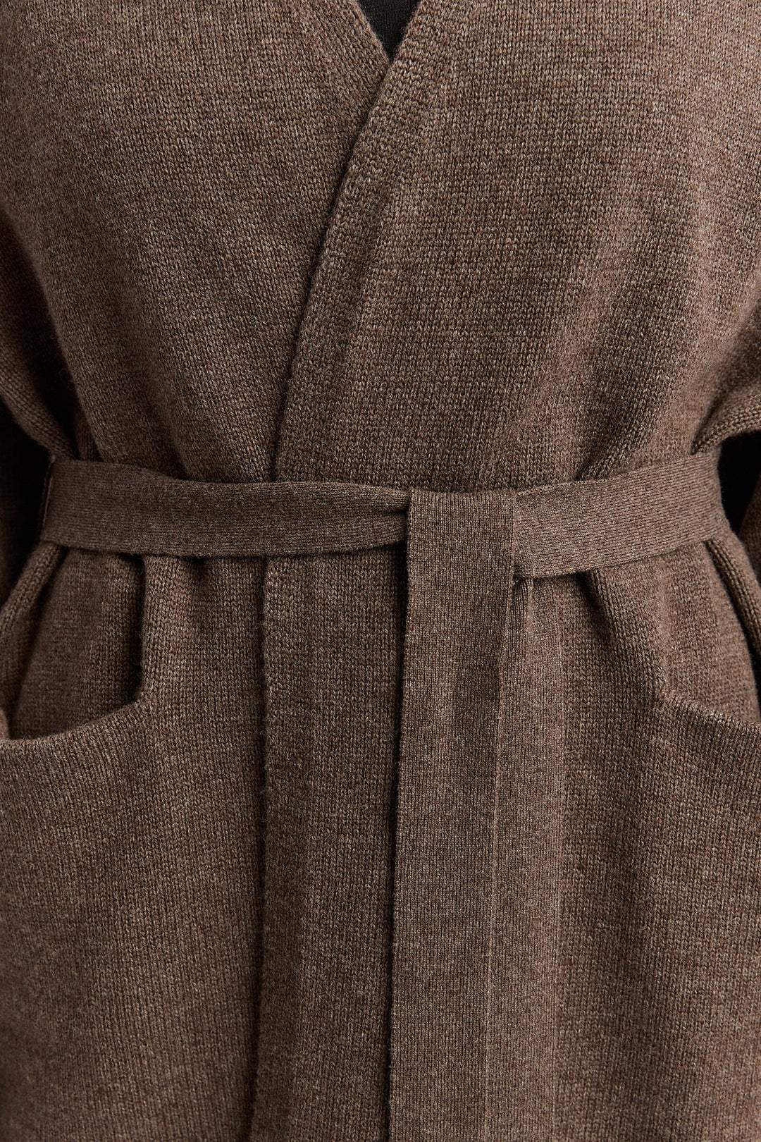 Relaxed Knit Cardigan | Mocha