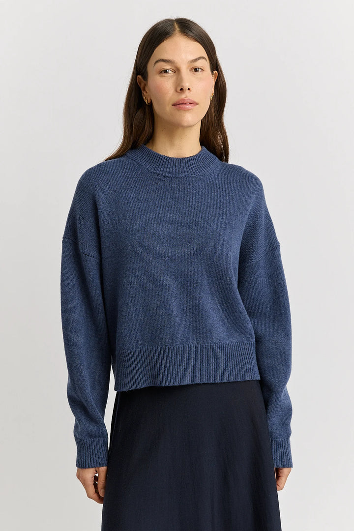 Drop Shoulder Crew | Galaxy