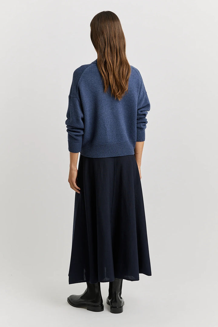 Drop Shoulder Crew | Galaxy