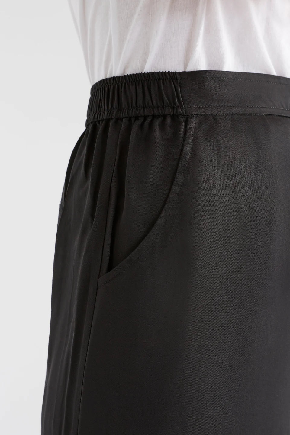 Wide Leg Culottes | Black
