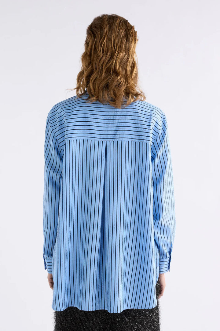 Heidi Shirt | Chambray Stripe