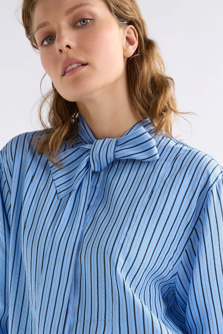 Heidi Shirt | Chambray Stripe