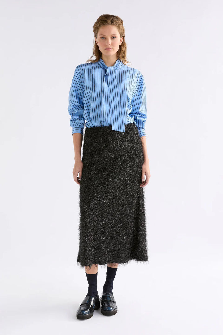 Heidi Shirt | Chambray Stripe