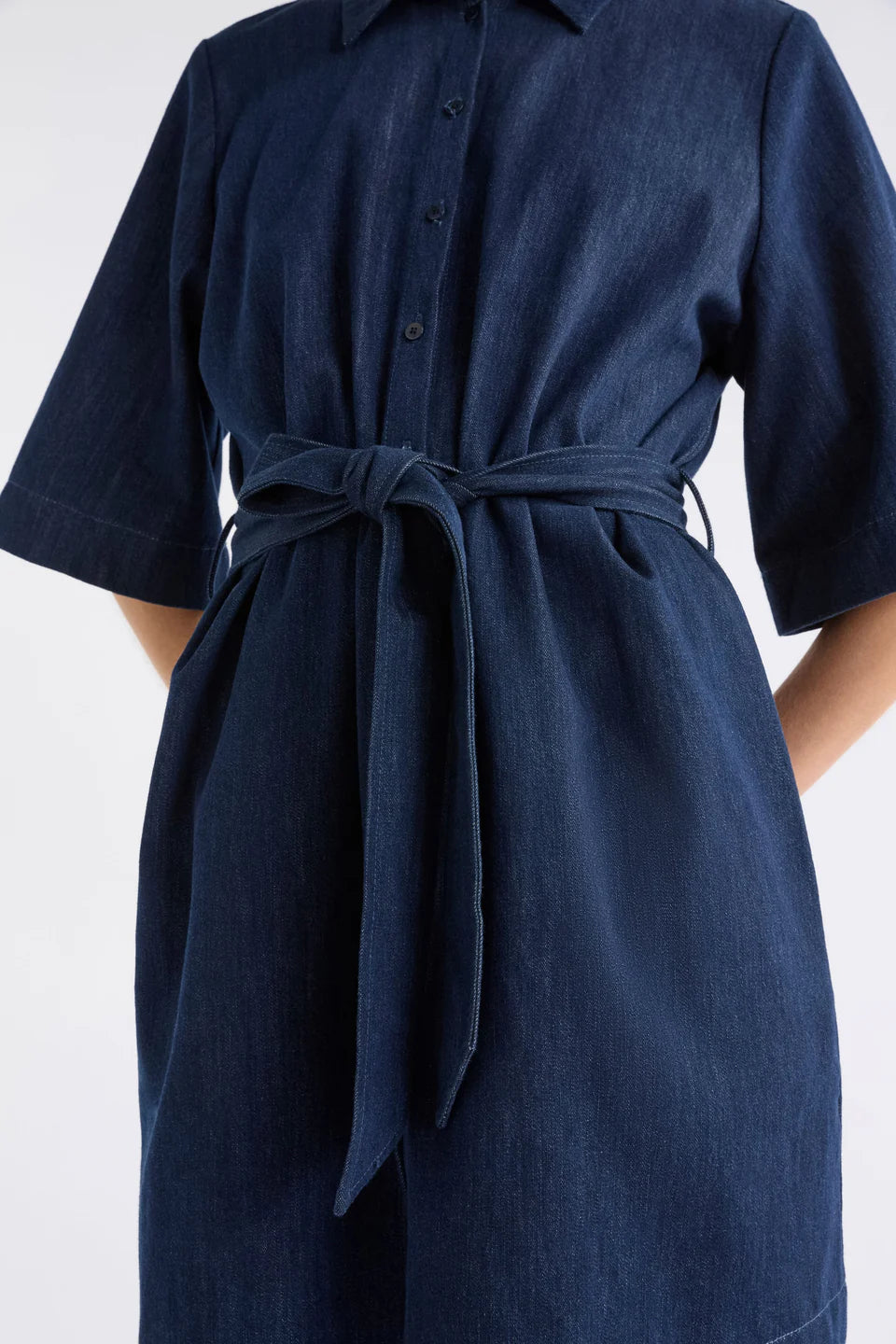 Dennem Dress | Dark Blue Rinse
