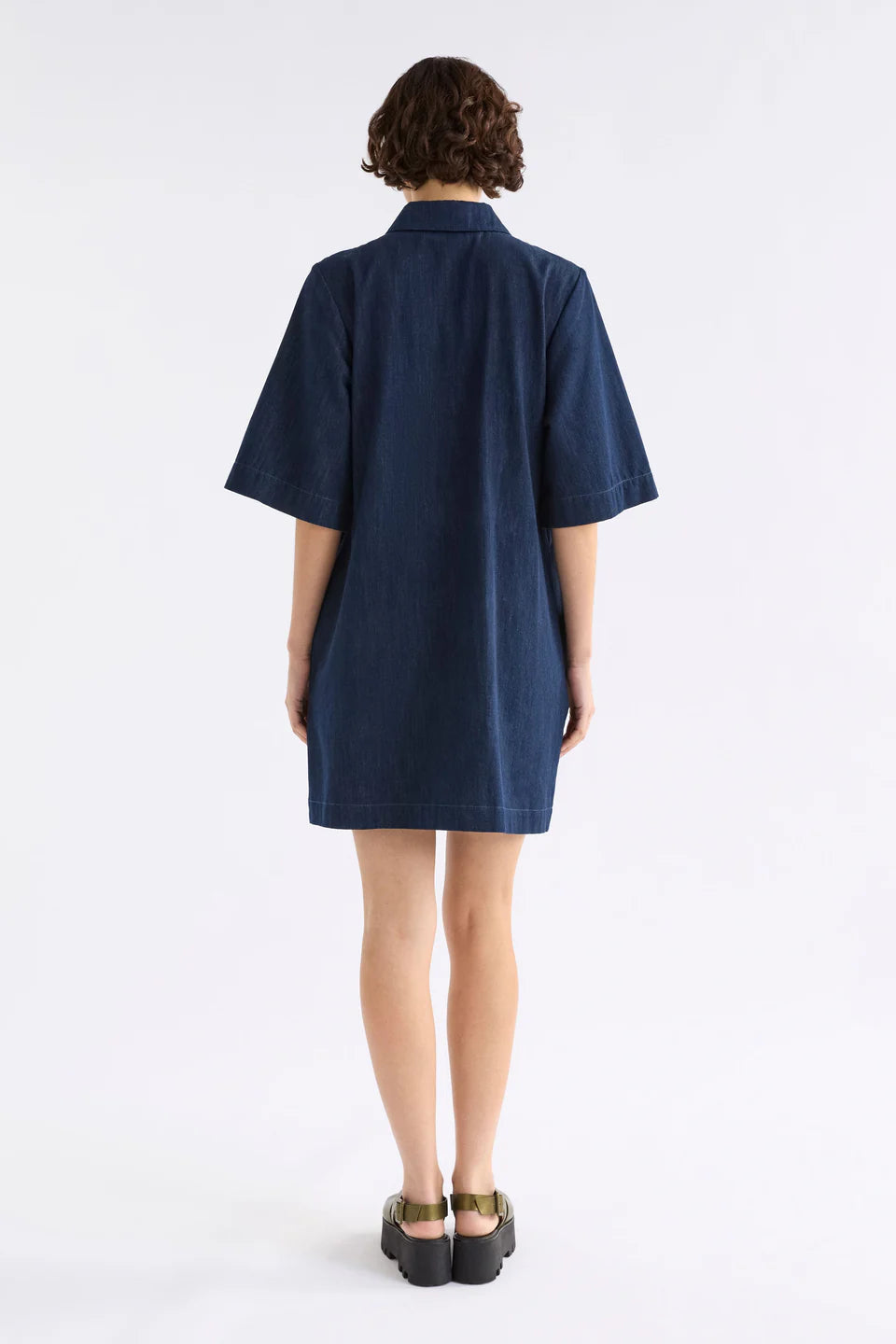 Dennem Dress | Dark Blue Rinse